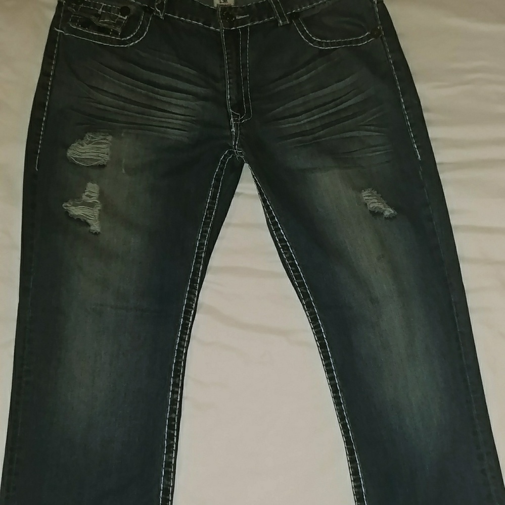 True Religion Mens Sz 40x32 Jeans